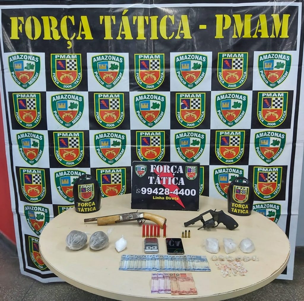 PM detC3A9m homem com armas de fogo e drogas 1024x1014 1