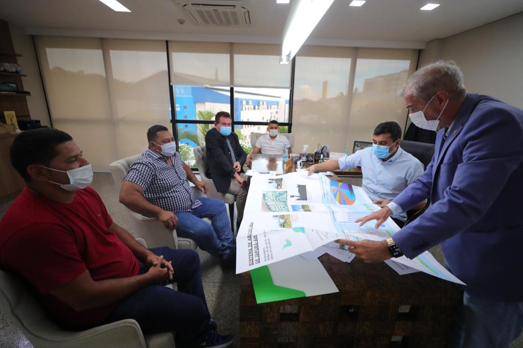 Reuniao para melhorar a qualidade da agua em Japura 2