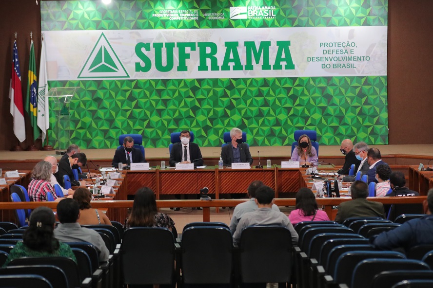 Governador Wilson LIma participa de reuniao sobre o setor de petroleo e gas na Suframa 2 Foto Diego Peres Secom