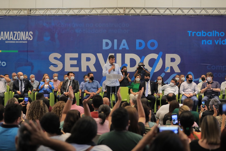 Governador Wilson Lima anuncia beneficios a servidores publicos 2 Foto Diego Peres Secom 1