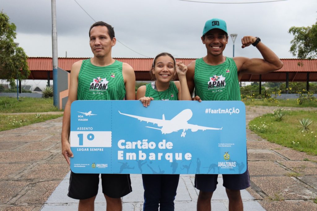 Paratletas amazonenses Nelson Camili e Gabriel Milly Barreto Faar 7 1024x682 1