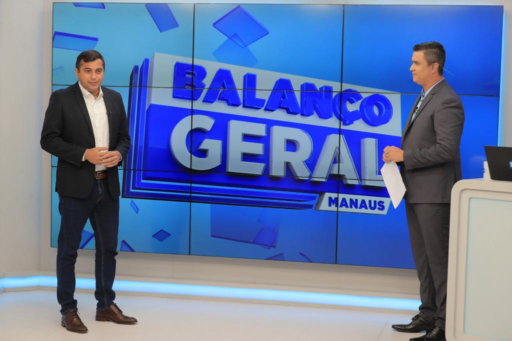 Governador Wilson Lima 2 Entrevista Balanco Geral