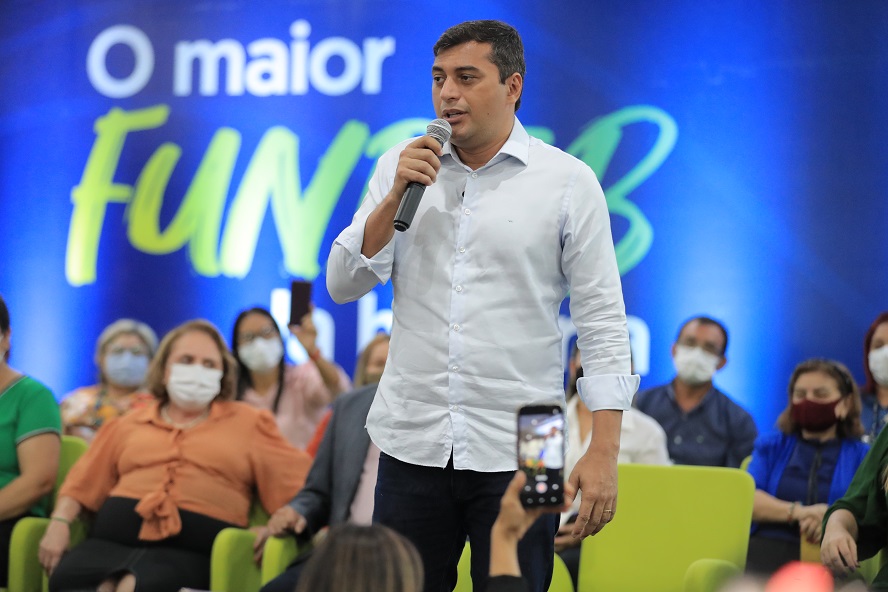 Governador Wilson Lima anuncia maior Fundeb da historia para profissionais de educacao 3 Foto Diego Peres Secom 1