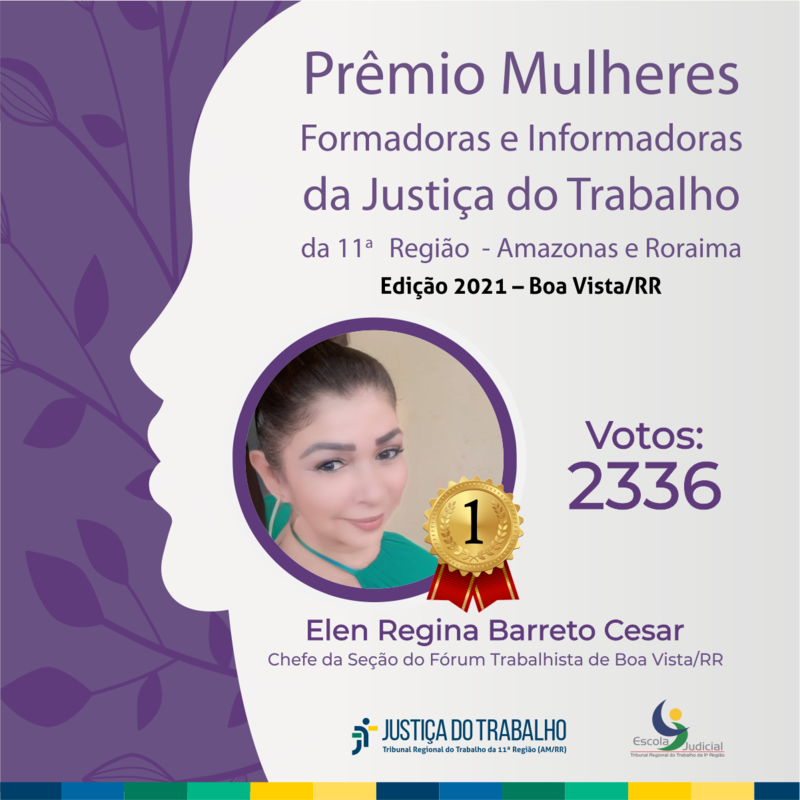 Prêmio Mulheres Formadoras e Informadoras da Justiça do Trabalho da 11ª Região 4