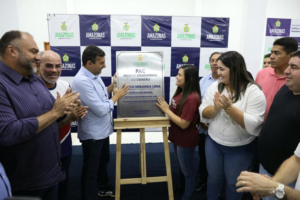 Governador Wilson Lima inaugura PAC Presidente Figueiredo 1 Foto Michael Dantas Cultura