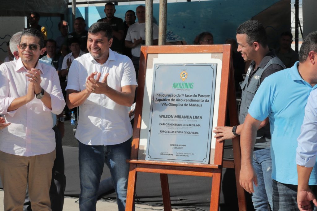 Governador entrega primeira fase do Parque Aquatico de Alto Rendimento da Vila Olimpica de Manaus Foto Divulgacao Secom 1 1024x682 1