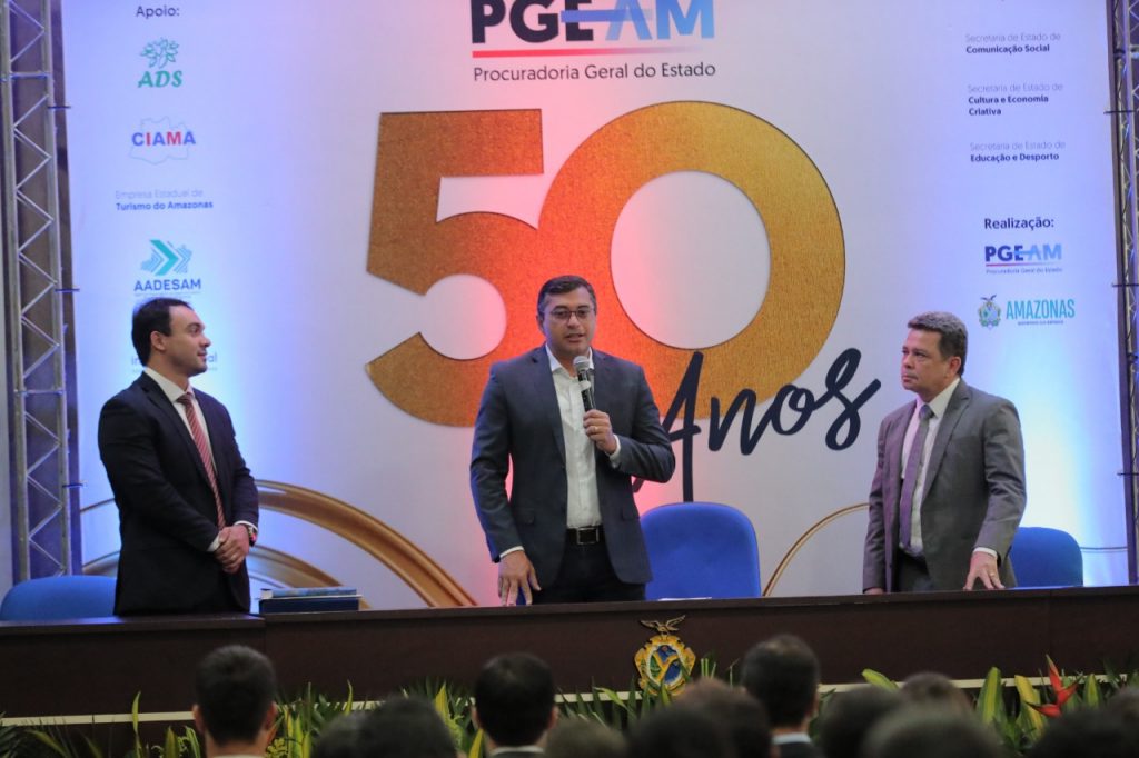 Cinquentenario da PGE AM 3 Governador Wilson Lima Foto Diego Peres Secom 1024x682 1