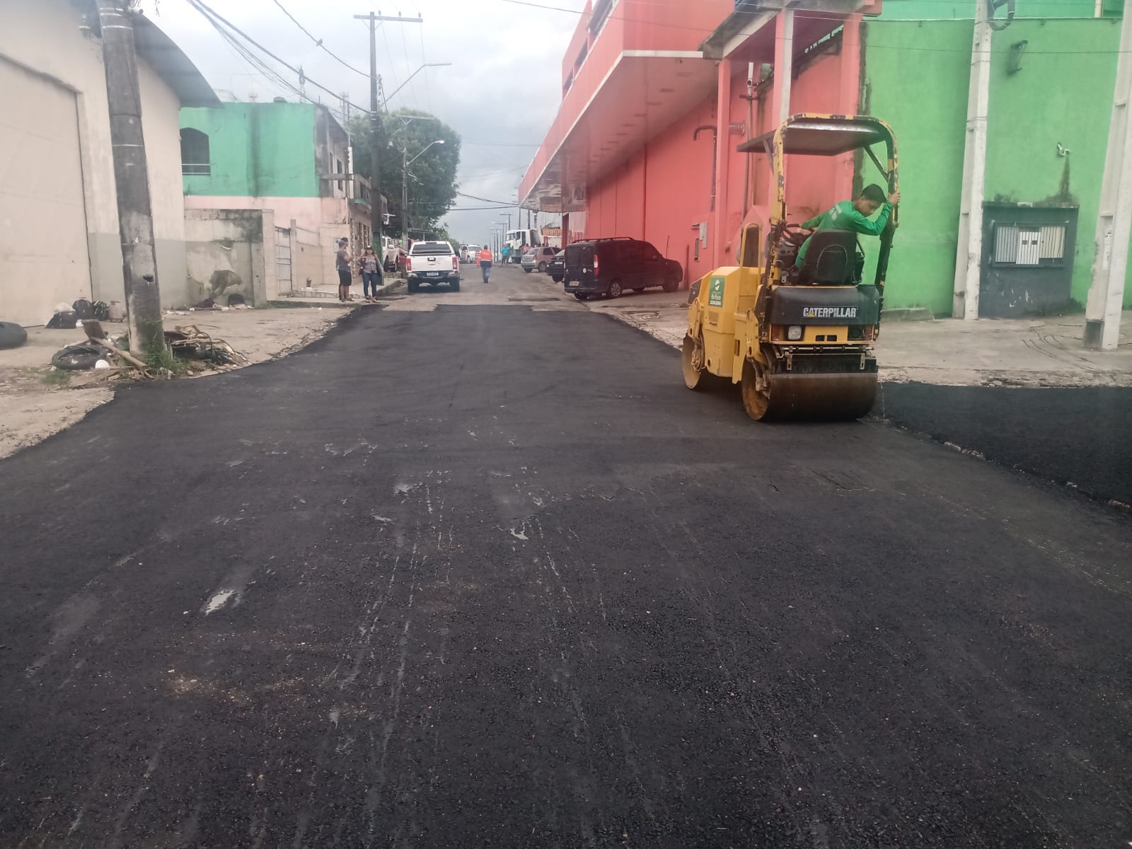 Bairro Alvorada recebe infraestrutura basica da Prefeitura de Manaus