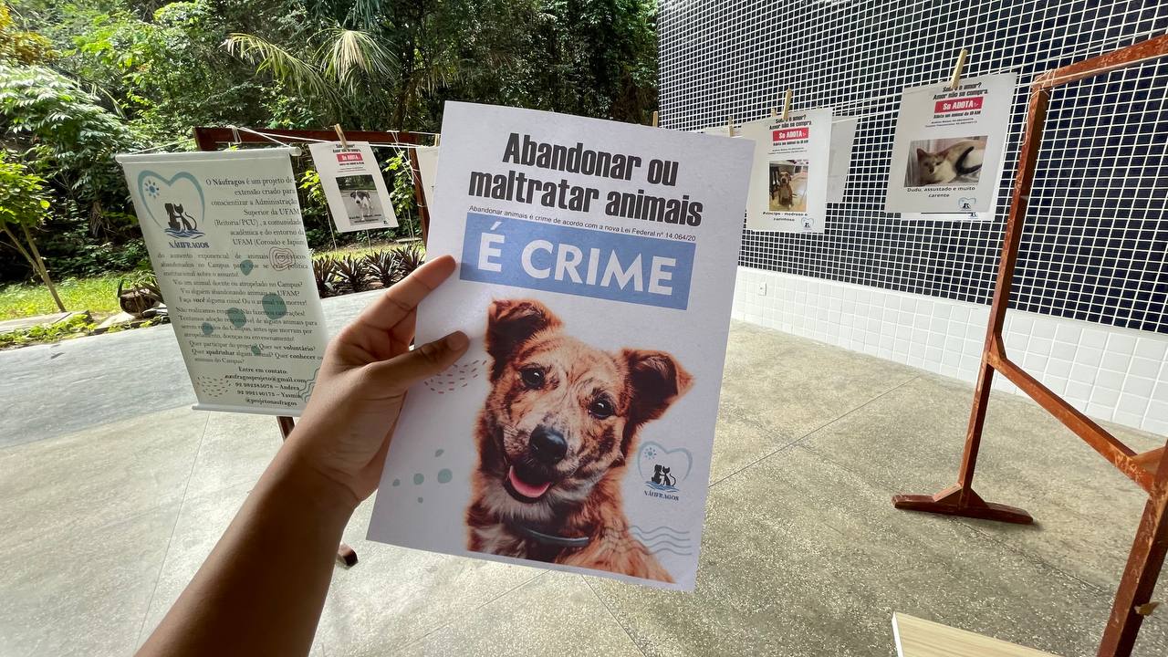 Campanha para ajudar animais abandonados no campus da Ufam 2