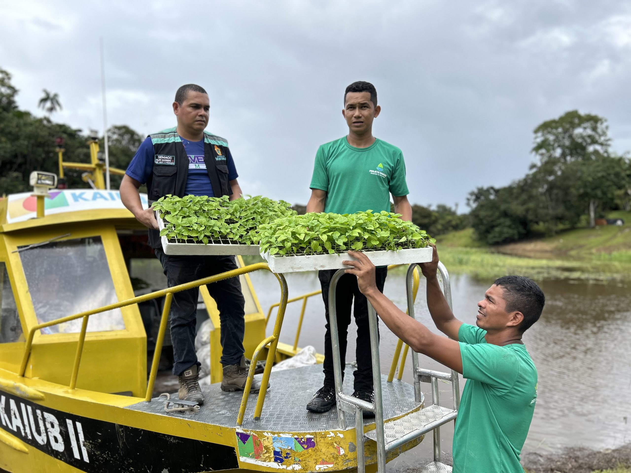 Prefeitura de Manaus em parceria com ONG fomenta a agricultura familiar na comunidade Uniao e Progresso 1 scaled 1