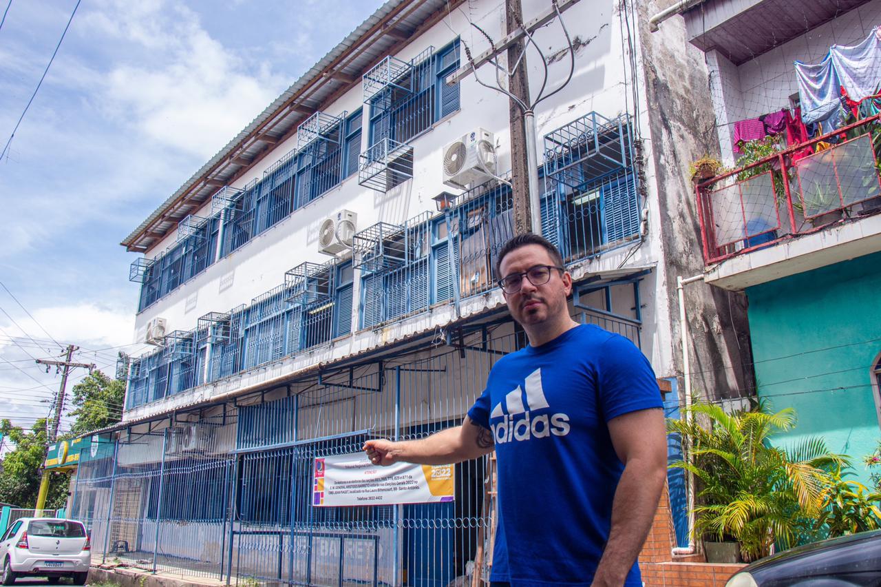 Vereador Rodrigo Guedes comemora retorno das aulas na Escola Municipal Aristide Barreto no Santo Antonio