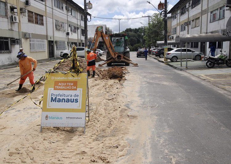 Informe Manaus Prefeitura De Manaus Realiza Obra Emergencial Para