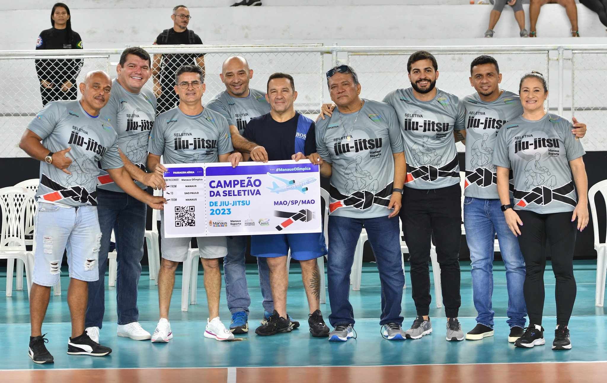 Prefeito destaca apoio inedito da prefeitura aos atletas do Jiu Jitsu de Manaus para a disputa do Campeonato Brasileiro