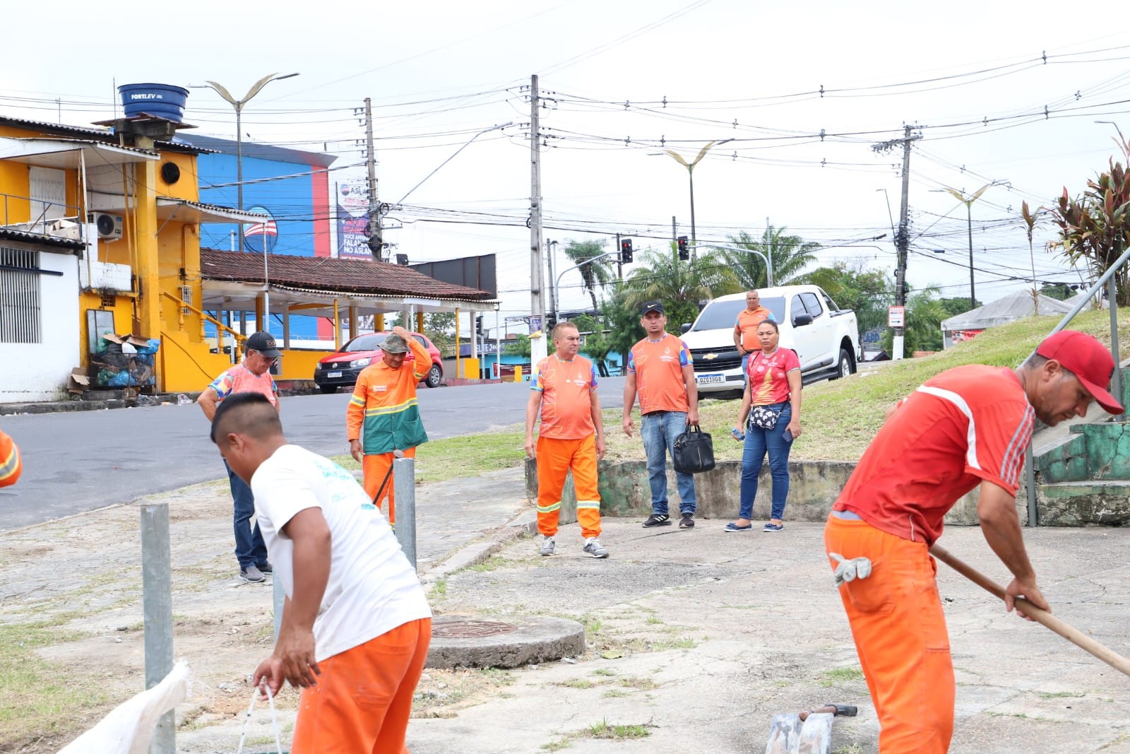 Anfiteatro na praca de alimentacao do bairro Cidade Nova recebe revitalizacao 5