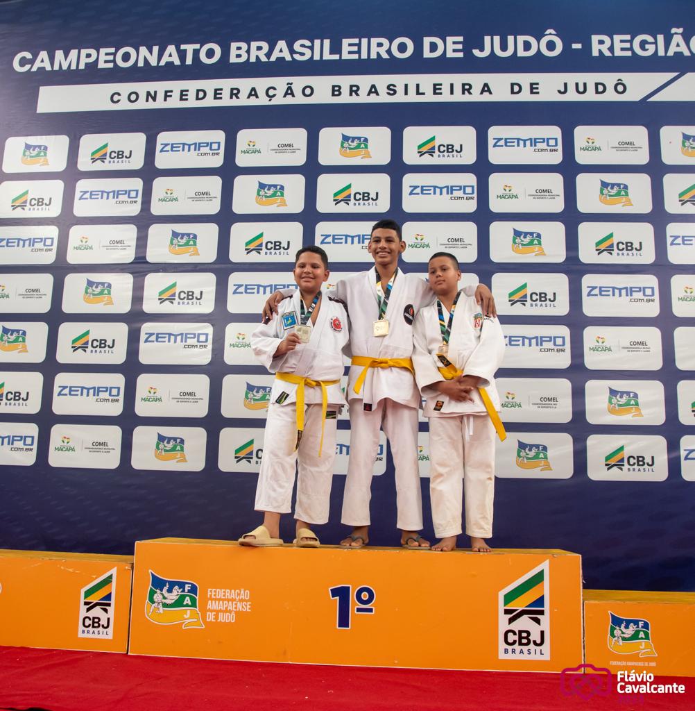 Atletas do E28098Manaus Olimpica da Prefeitura de Manaus garantem seis medalhas no Campeonato Brasileiro Regiao I de Judo no Amapa