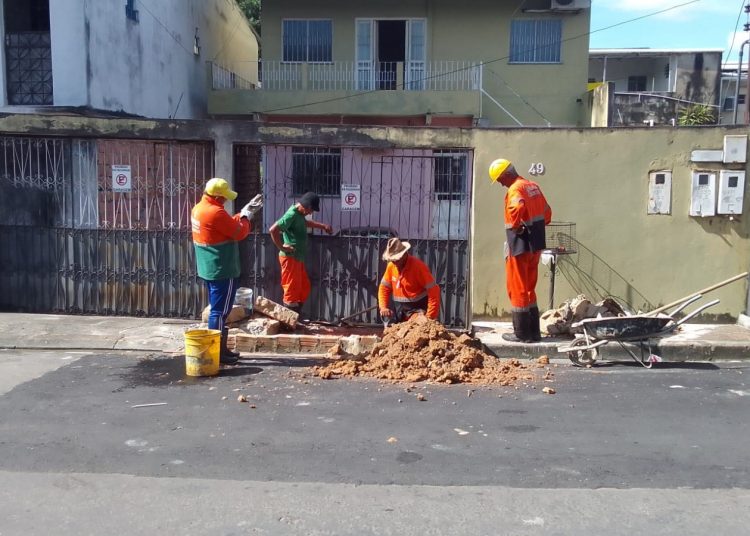 Informe Manaus Prefeitura Implanta Nova Rede De Drenagem Em Via De