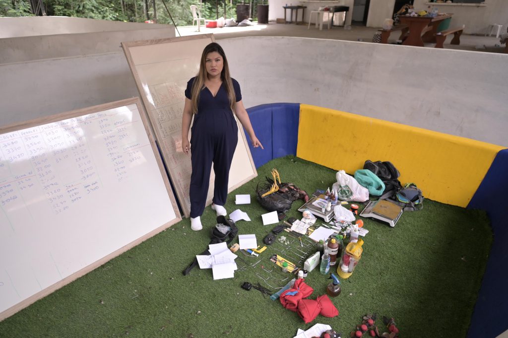 Apos denuncia anonima Policia Militar e deputada Joana Darc desmontam rinha nacional de galos em Manaus 1 1024x681 1
