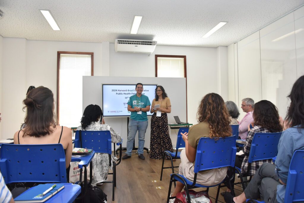 Marcia Castro e Darlisom Ferreira Curso Colaborativo de Campo em Saude Publica Harvard Brasil 2024 Valcinei Cunha Ascom UEA 20 1024x684 1