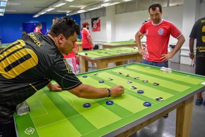 SEDEL Futebol de mesa tambem acontece no Carlos Zamith FOTO Divulgacao Sedel