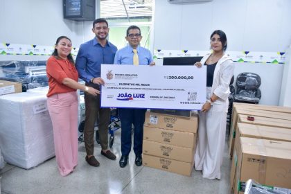 Policlinica Codajas recebe equipamentos e materiais por meio de emenda parlamentar do deputado Joao Luiz Foto Mauro Smith 0nv7US