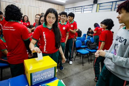 Assembleia Legislativa do Amazonas realiza eleicoes dos primeiros participantes para o Parlamento Jovem 2024 Foto Alberto Cesar Araujo taaxyk