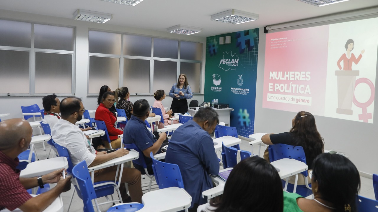 Assembleia Legislativa oferece oficinas de capacitacao no primeiro dia do Feclam 2024 Foto Alberto Cesar Araujo bFVoGF