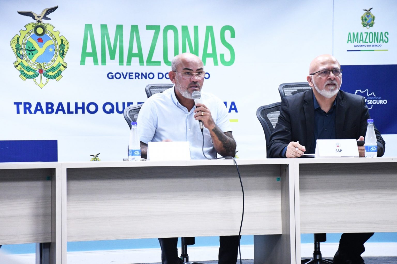 Deputado Cabo Maciel lidera reuniao para reforcar seguranca em comunidades rurais de Itacoatiara Foto Paulo Ferraz XHuxjV