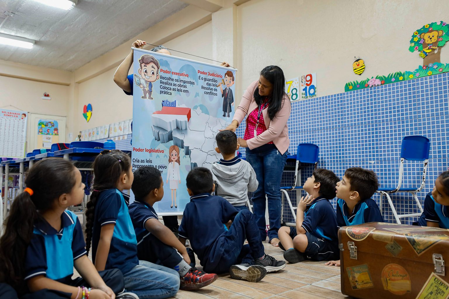 Escolas estaduais recebem o projeto E28098Cidadao de Berco voltado as criancas do ensino fundamental Foto Alberto Cesar Araujo McRJdv