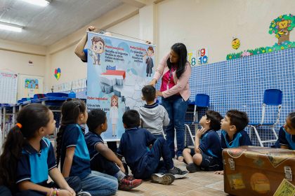 Escolas estaduais recebem o projeto E28098Cidadao de Berco voltado as criancas do ensino fundamental Foto Alberto Cesar Araujo McRJdv
