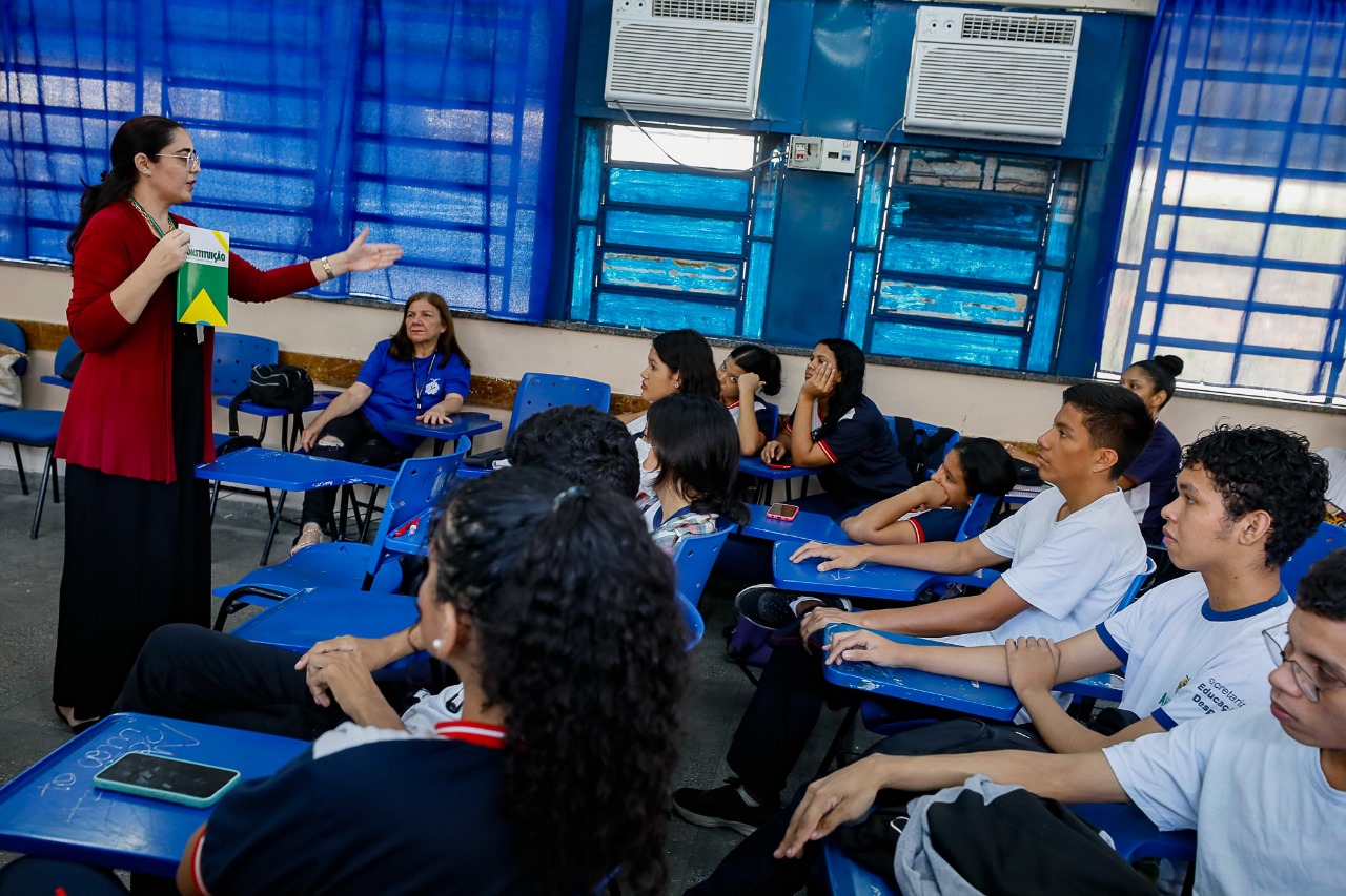 Oito escolas receberao palestras do Programa Parlamento Jovem da Aleam Foto Alberto Cesar Araujo oEcTic