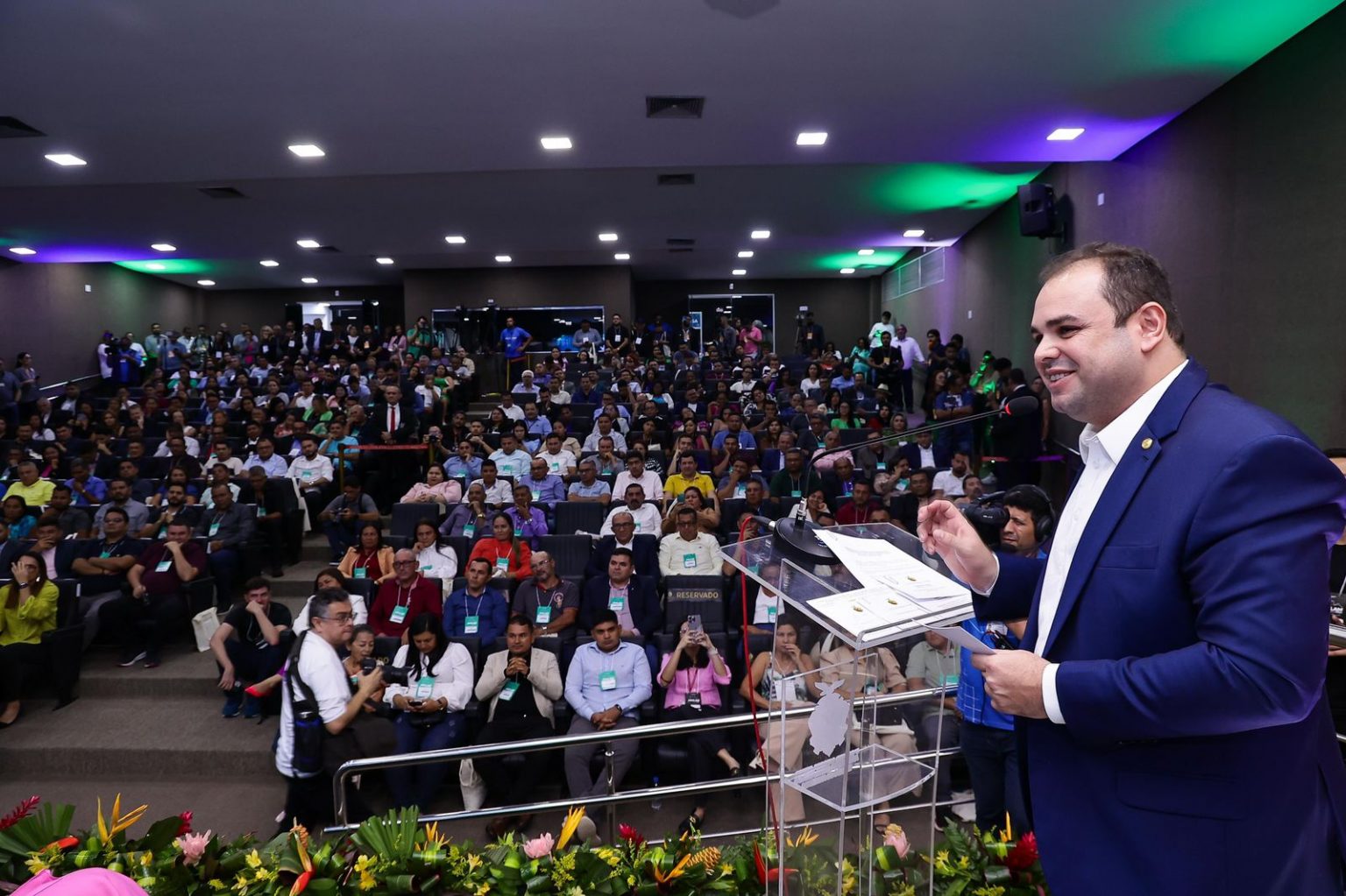 Presidente da Aleam Roberto Cidade destaca papel do Feclam na valorizacao da atividade legislativa no interior do Amazonas Foto Herick Pereira EzDQ4w