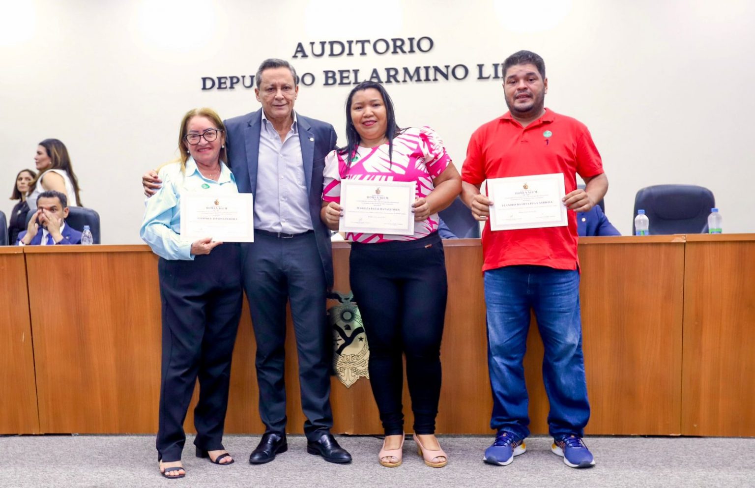 Adjuto Afonso participa de homenagem a lideres comunitarios na Aleam Foto Ney Xavier sMEpOQ