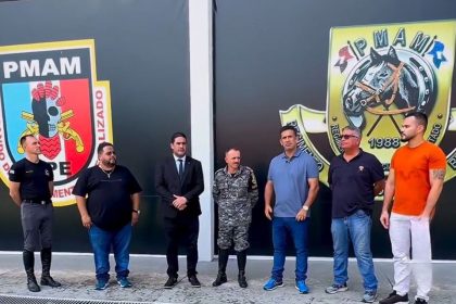 Deputado Cristiano DAngelo visita area de construcao do Centro de Equoterapia em Manacapuru Foto Ely Caldeira zfV7Dk