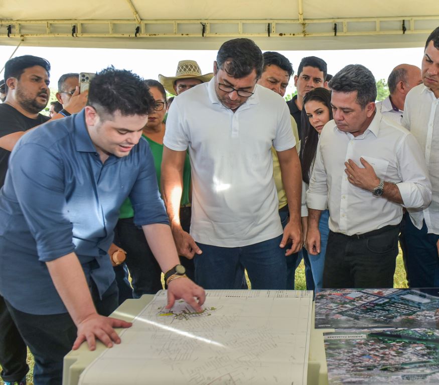 Em Parintins familias do Pascoal Alaggio comemoram a nova vida com a conquista do titulo definitivo de terras FOTOS Mauro Neto Secom