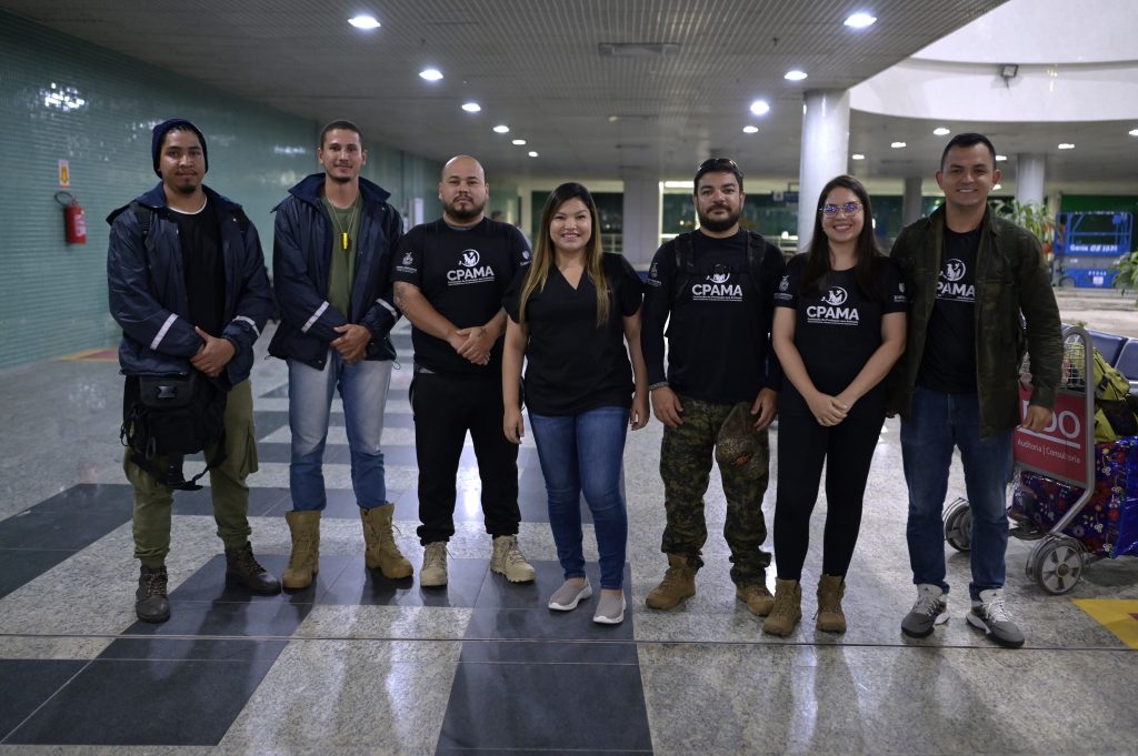 Equipe da Comissao de Protecao aos Animais da Aleam desembarca em Manaus apos duas semanas de resgate no RS 1024x681 C458p7