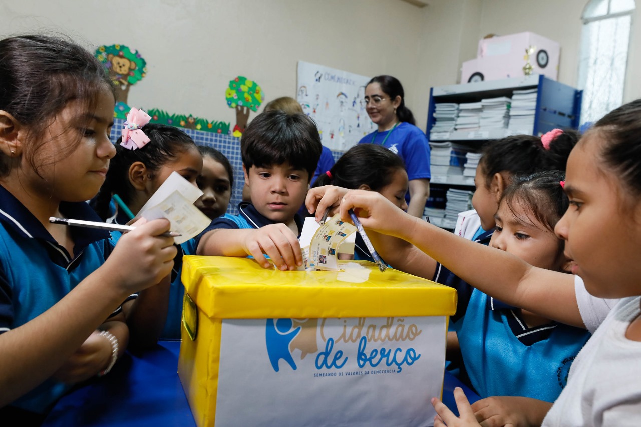 Escola do Legislativo da Aleam concorre ao Premio Abel com o projeto Cidadao de Berco Foto Alberto Cesar Araujo V7cSmC