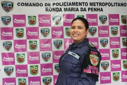 PMAM MAJOR TATIANA SOUSA COMANDANTE DA RONDA MARIA DA PENHA FOTO DIVULGACAO PMAM 577x435 vgkucJ