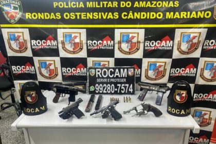 PMAM ROCAM PRENDE UM HOMEM COM CINCO ARMAS DE FOGO NA REDENCAO FOTO DIVULGACAO PMAM 577x435 gJTQ9B