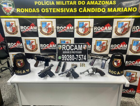 PMAM ROCAM PRENDE UM HOMEM COM CINCO ARMAS DE FOGO NA REDENCAO FOTO DIVULGACAO PMAM 577x435 gJTQ9B