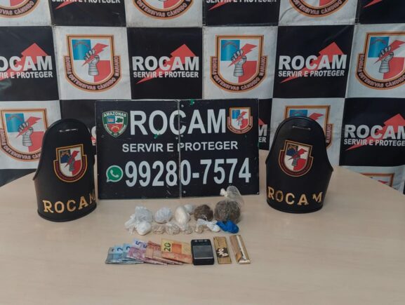 PMAM ROCAM PRENDE 01 NACIONAL POR TRAFICO FOTO DIVULGACAO PMAM 577x435 Qg6Ka6