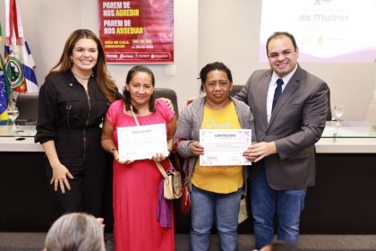 Projeto Procuradoras Legais da Aleam forma 70 liderancas mulheres da zona Norte de Manaus Foto Miguel Almeida f9Uwwr