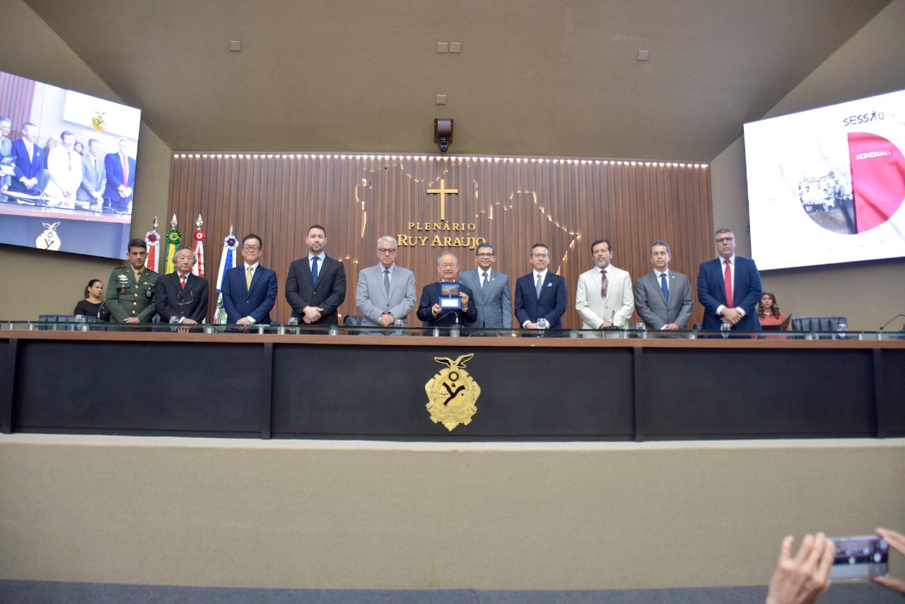 Aleam realiza Sessao Especial em homenagem ao Dia da Imigracao Japonesa no Amazonas por iniciativa do deputado Joao Luiz Foto Mauro Smith 6FH9At