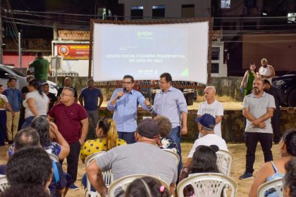 Centro Social e quadra poliesportiva no Lirio do Vale sairao do papel apos solicitacao do deputado Joao Luiz Foto Mauro Smith RbnRBX