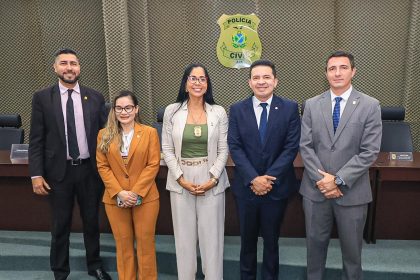 Delegado Pericles participa da abertura do E28098Curso de Escuta Especializada de Criancas e Adolescentes Vitimas ou Testemunhas de Violencia no Amazonas pSvB6a