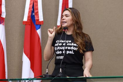 Deputada Alessandra Campelo critica PL que protege estupradores e criminaliza vitimas de estupro Foto Miguel Almeida ieRR5i