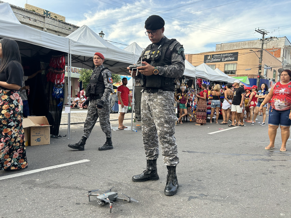 PMAM OPERACAO PARINTINS MONITORAMENTO COM DRONE GRAER FOTO GISELLE SIMOES PMAM 1