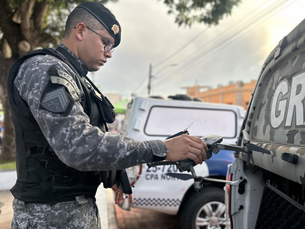 PMAM OPERACAO PARINTINS MONITORAMENTO COM DRONE GRAER FOTO GISELLE SIMOES PMAM 6