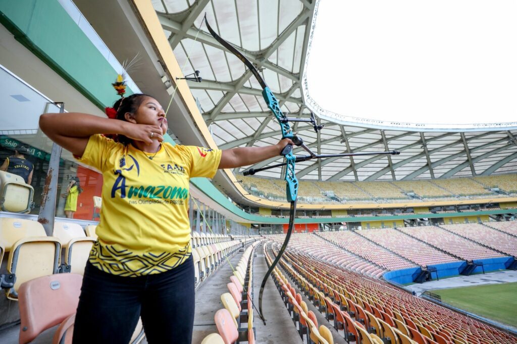 SEDEL Atleta e membra do projeto Amazonas nas Olimpiadas de Paris FOTO Divulgacao 1024x682 1