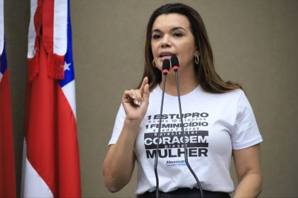 E28098O combate ao estupro e uma luta permanente diz deputada Alessandra Campelo ao se posicionar sobre aumento de casos no Pais Foto Miguel Almeida 23XvHM