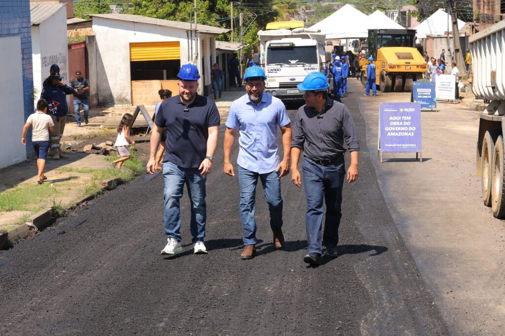 Governador Wilson Lima inicia nova etapa do Programa Asfalta Amazonas 4 Foto Diego Peres Secom 1024x682 1